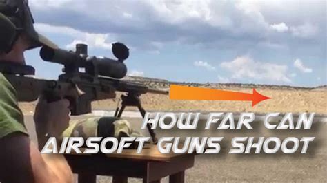 How far can a 400 fps airsoft sniper shoot?