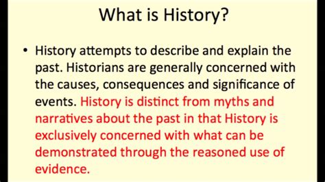 How far does your history go?