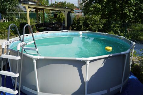 How far down should I drain my above ground pool?