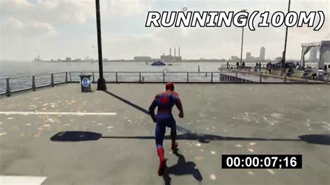 How fast Spider-Man can run?