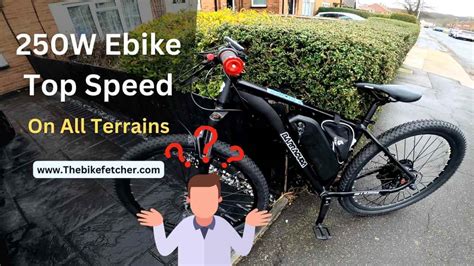 How fast can a 250w electric bike go?