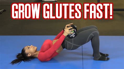 How fast do glute muscles grow?