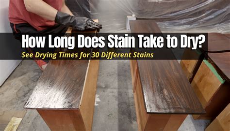 How fast does solid stain dry?