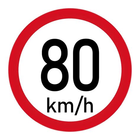 How fast is 80 km?