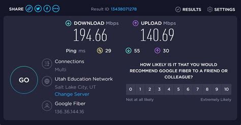 How fast is Google fiber?