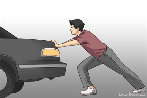 How hard is it to push a car?