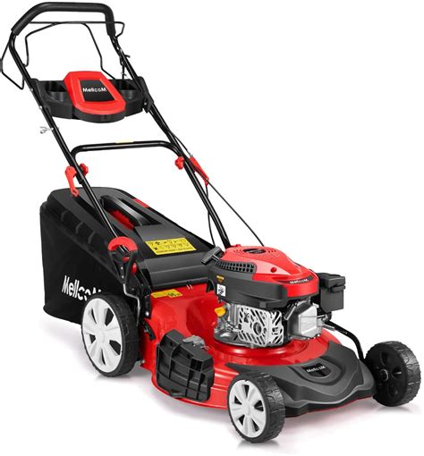 How hard is it to push a self-propelled lawn mower?