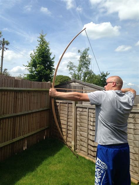 How hard was it to pull an English longbow?