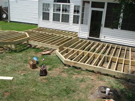 How high can a freestanding deck be?