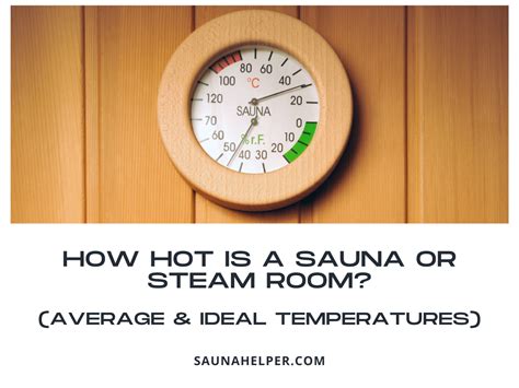 How hot is a sauna?