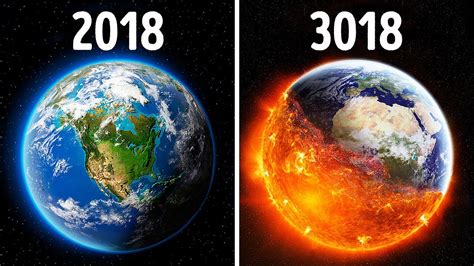 How hot will the Earth be in 3000?