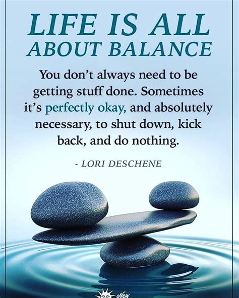 How important is balance in life?