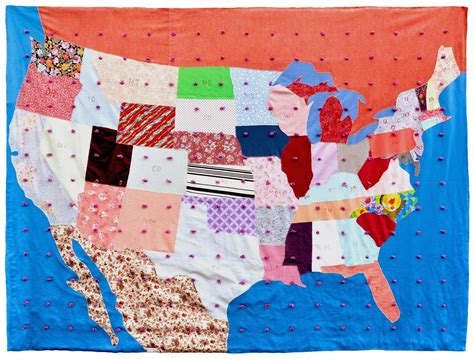 How is America like a quilt?