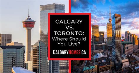 How is Calgary different from Toronto?