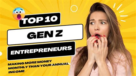How is Gen Z making money?