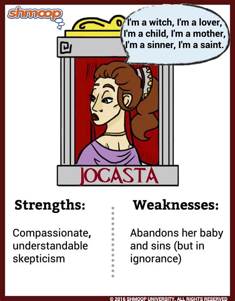 How is Jocasta selfish?