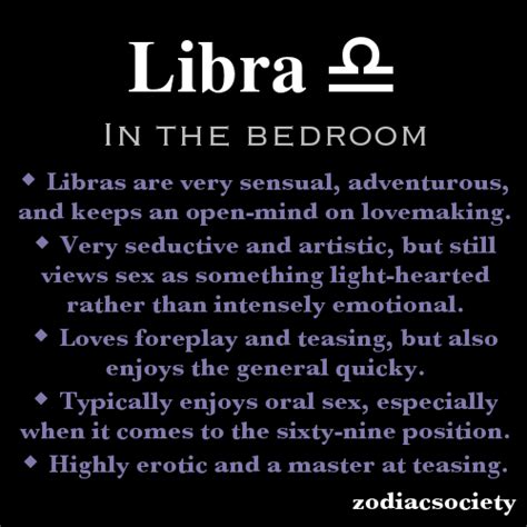 How is Libra in bed?