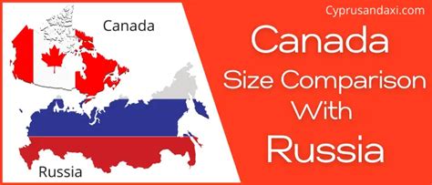 How is Russia bigger than Canada?
