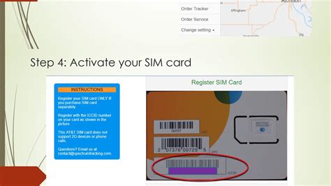 How is a SIM card activated?