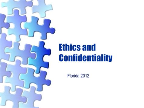 How is confidentiality part of ethics?