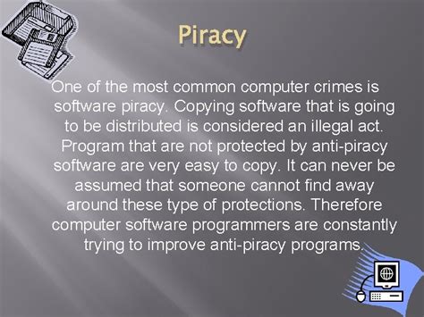 How is copying software a crime?