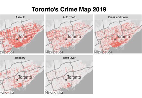 How is crime in Toronto compared to Chicago?