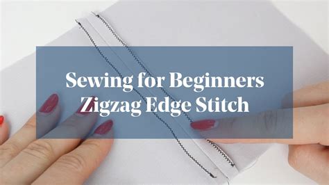 How is edge stitching done?