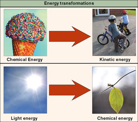 How is energy transferred?