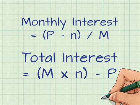 How is interest calculated and paid monthly?