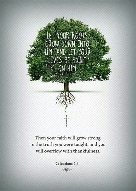 How is our faith like an oak tree?