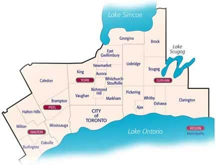 How large is Toronto GTA?