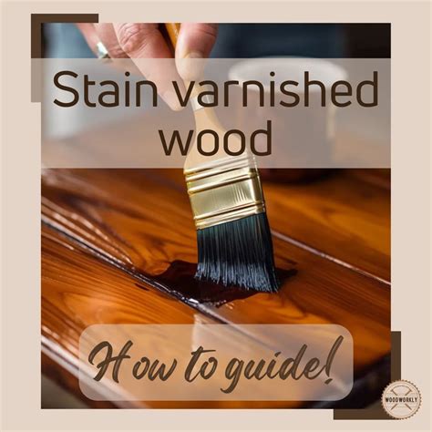 How long after staining can I varnish?