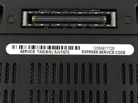 How long are Dell service tags?