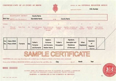 How long are birth records kept UK?