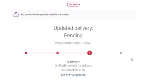 How long can FedEx delay delivery?