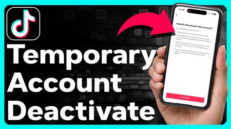 How long can I deactivate my TikTok?