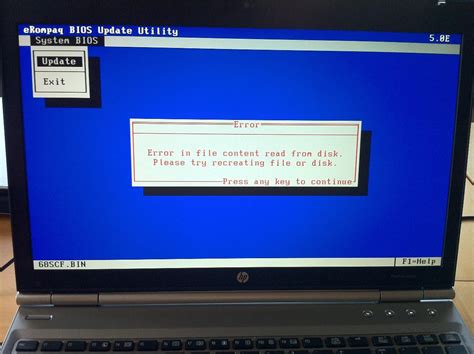 How long can a BIOS update take?