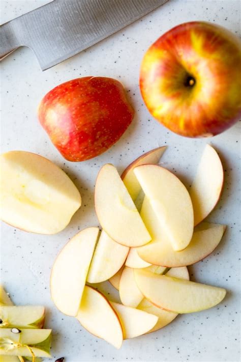 How long can cut apples sit out before turning brown?