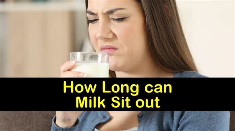 How long can frozen milk sit out?
