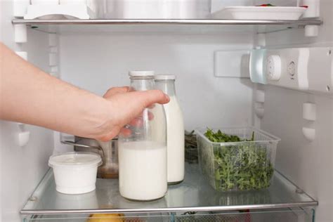How long can frozen milk stay in fridge?