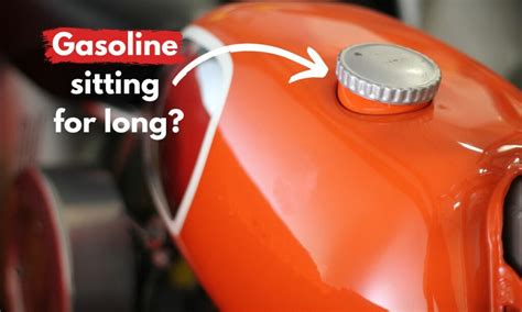 How long can gas sit in a gas can?