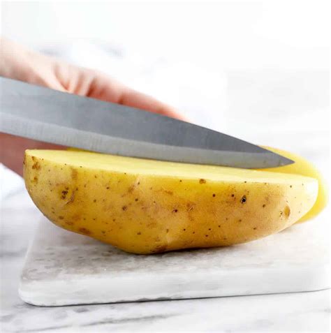 How long can potatoes sit after being cut?