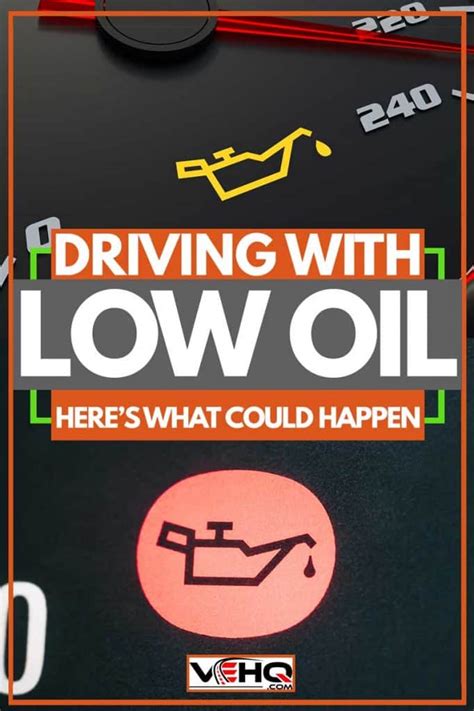 How long can you drive with low oil?