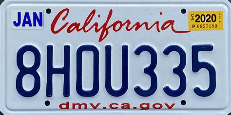How long can you have out of state plates in California?
