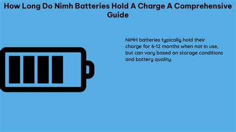 How long can you store NiMH batteries?