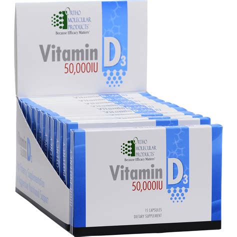 How long can you take vitamin D3 50000?