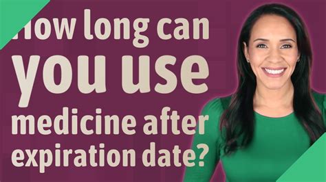 How long can you use medicine after expiration date?