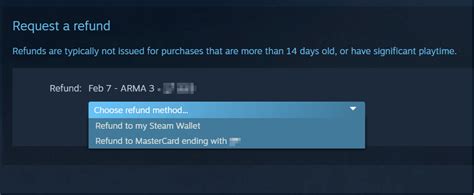 How long can you wait for a Steam refund?