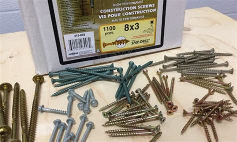 How long deck screws for 2x6 decking?