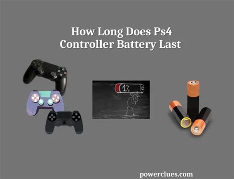 How long do PS4 batteries last?